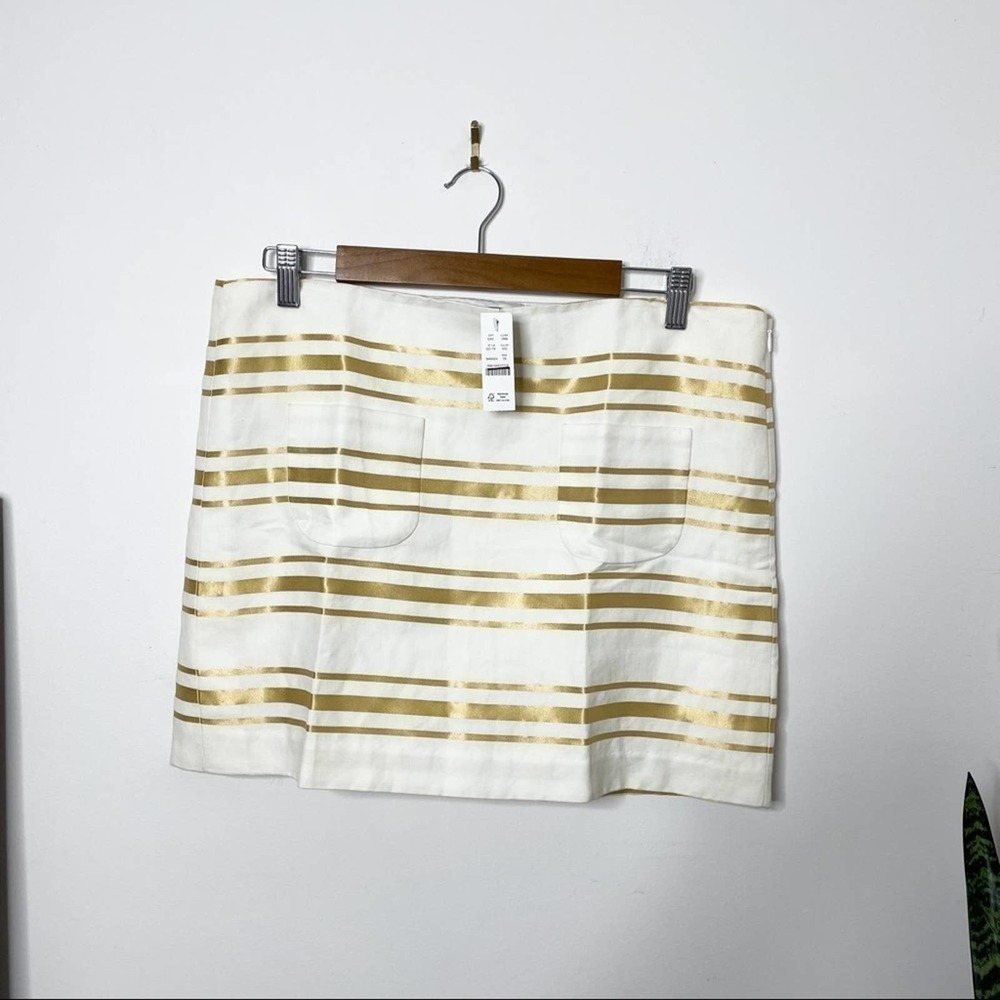 J. Crew No. 2 Pencil in metallic gold Size 6T Tall